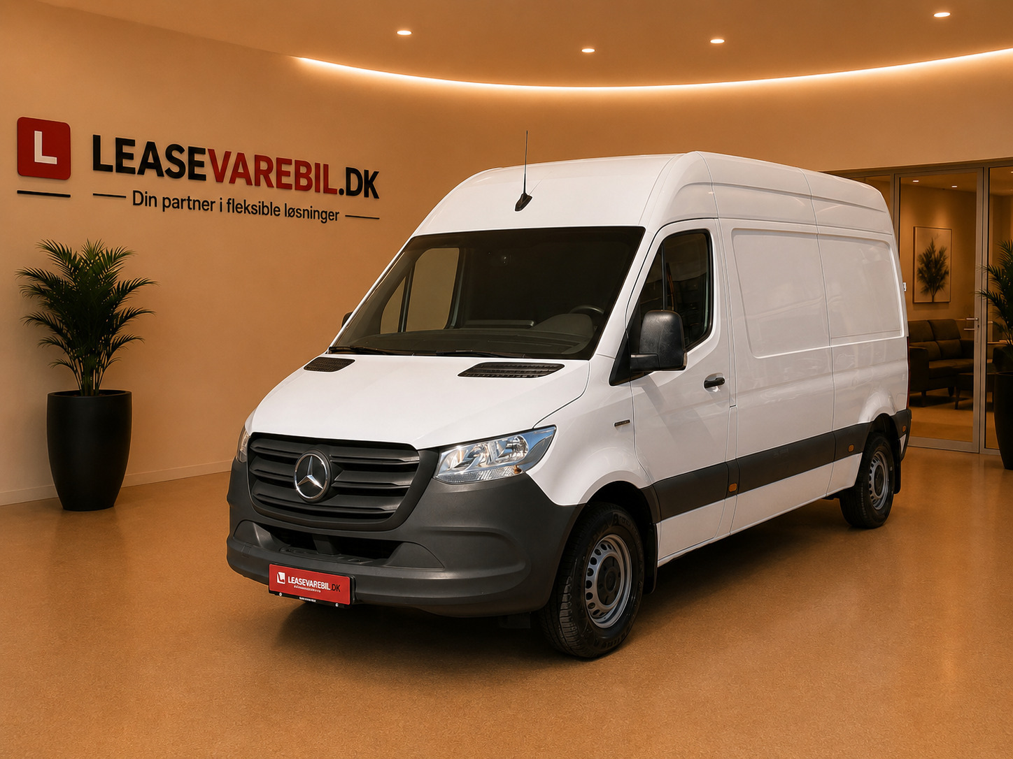 Mercedes eSprinter 312 A2 Kassevogn 4p
