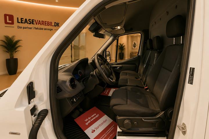 Hvid Mercedes eSprinter 312 fra 2021