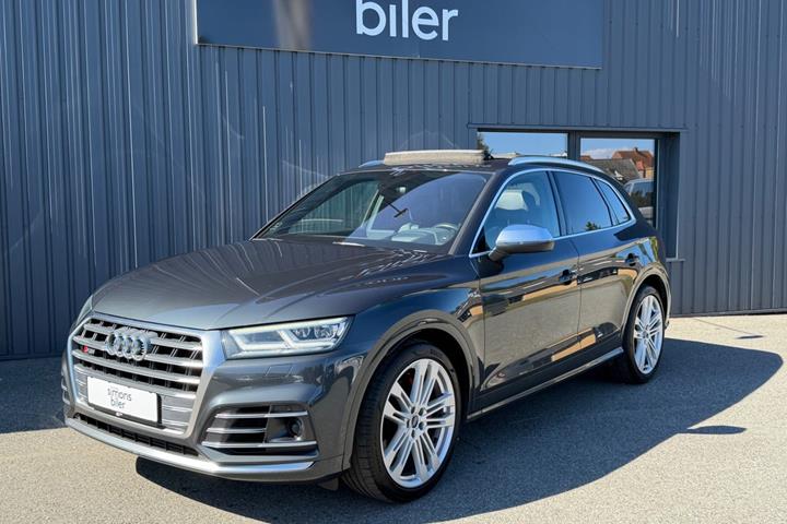 Grå Audi SQ5 fra 2017