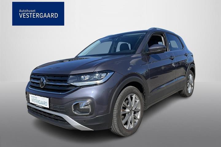 Grå VW T-Cross fra 2022