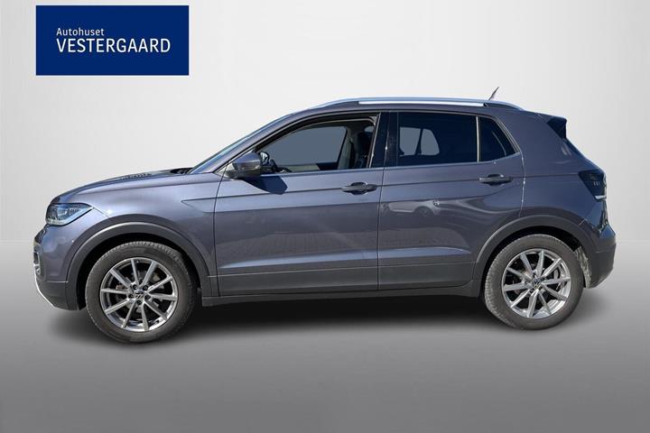Grå VW T-Cross fra 2022