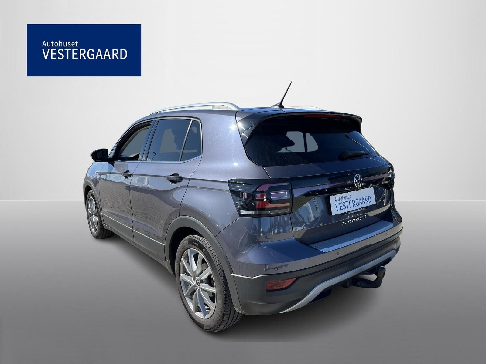 Grå VW T-Cross fra 2022