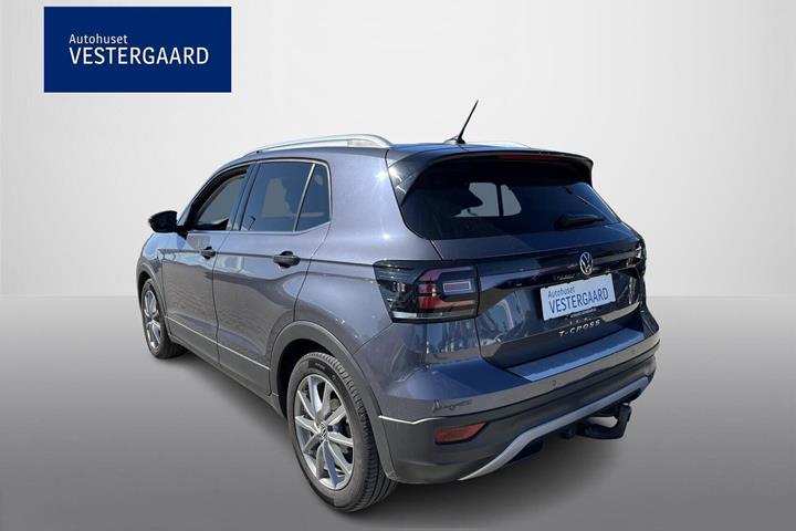 Grå VW T-Cross fra 2022