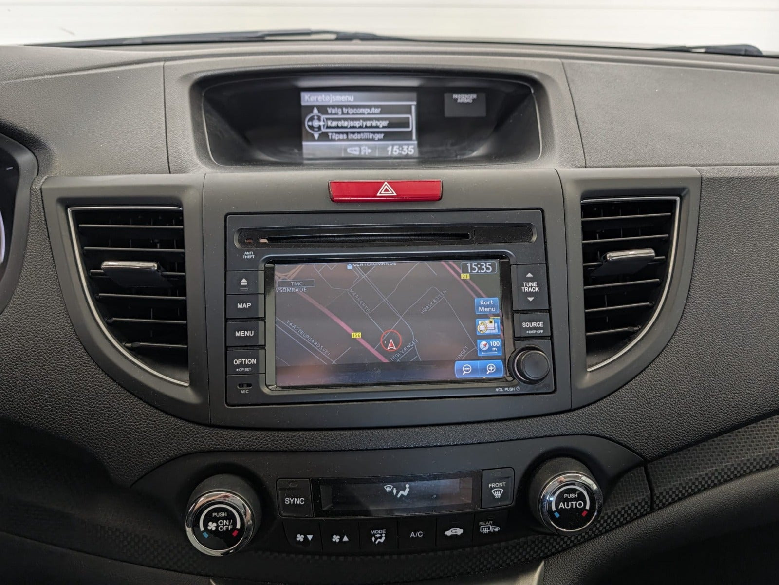 Grå Honda CR-V fra 2014