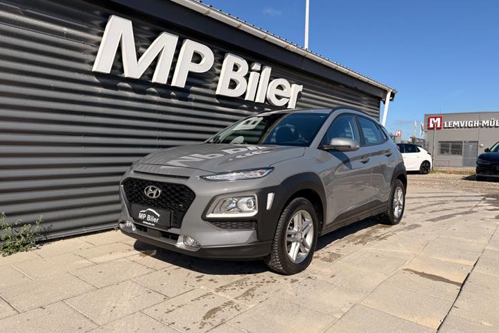 Grå Hyundai Kona fra 2020