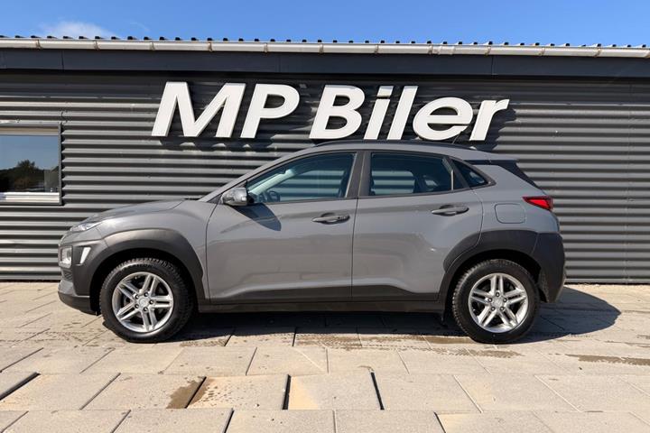 Grå Hyundai Kona fra 2020
