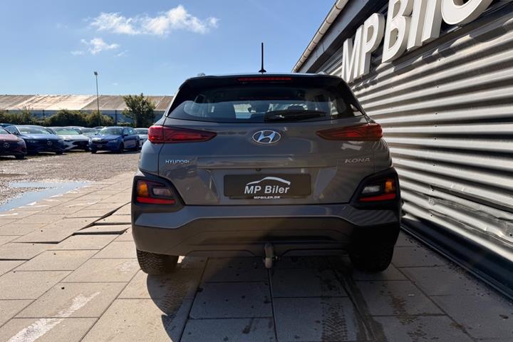 Grå Hyundai Kona fra 2020