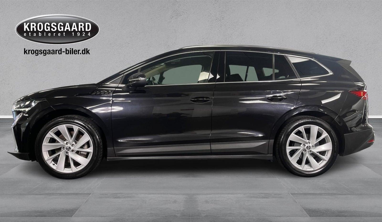 Sort Skoda Enyaq fra 2021