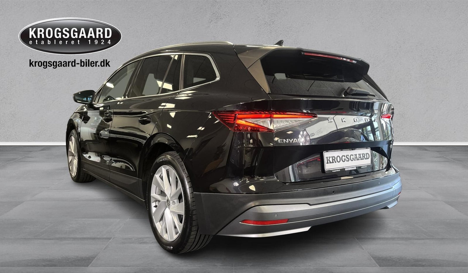 Sort Skoda Enyaq fra 2021