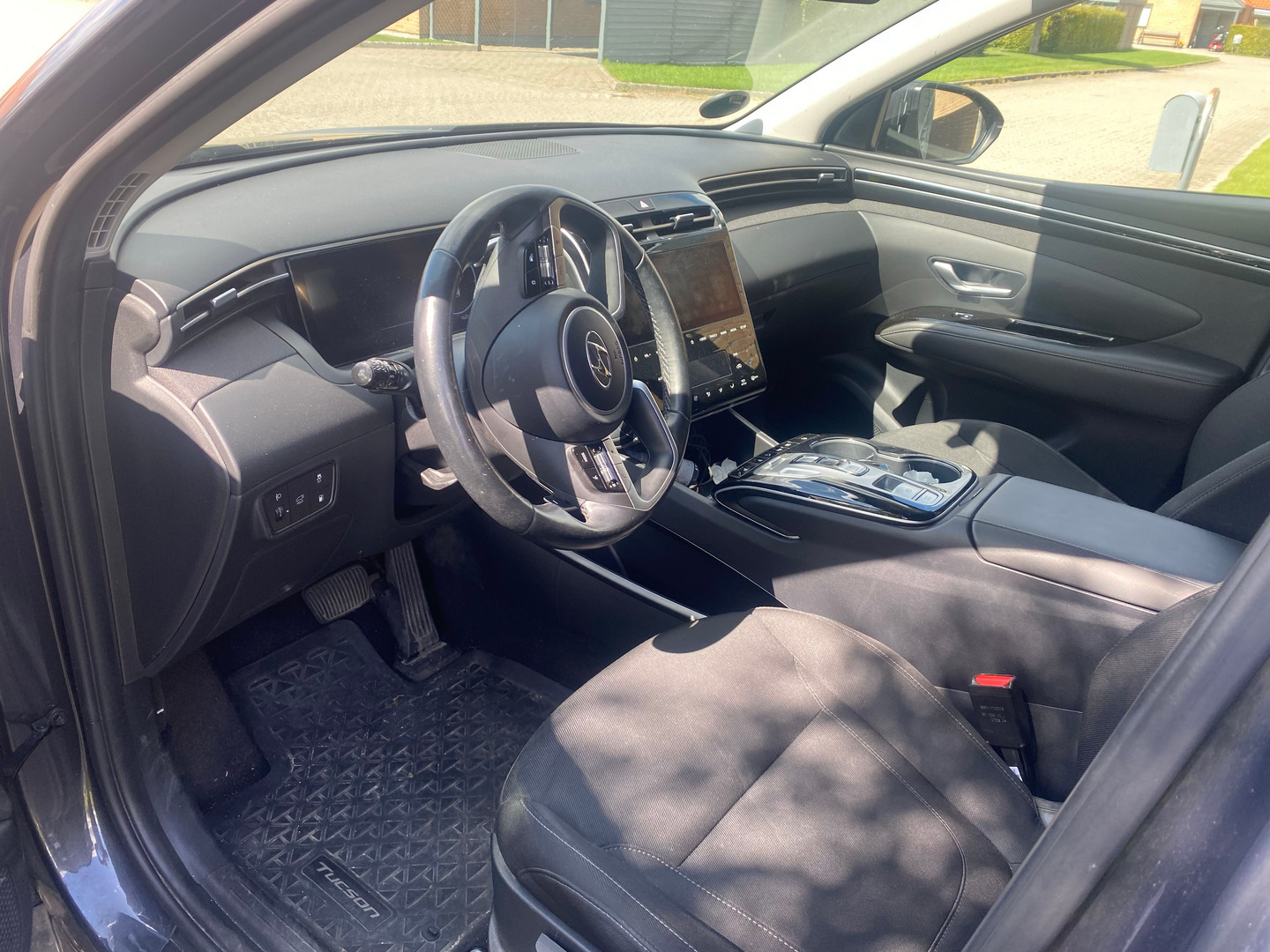 Grå Hyundai Tucson fra 2022