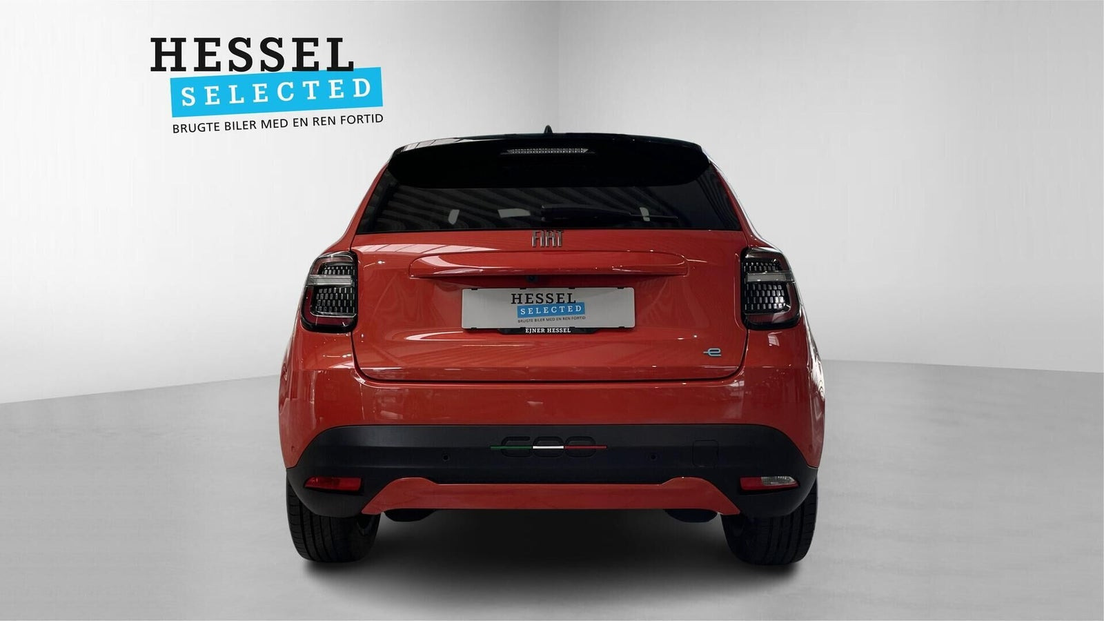 Orange Fiat 600e fra 2024