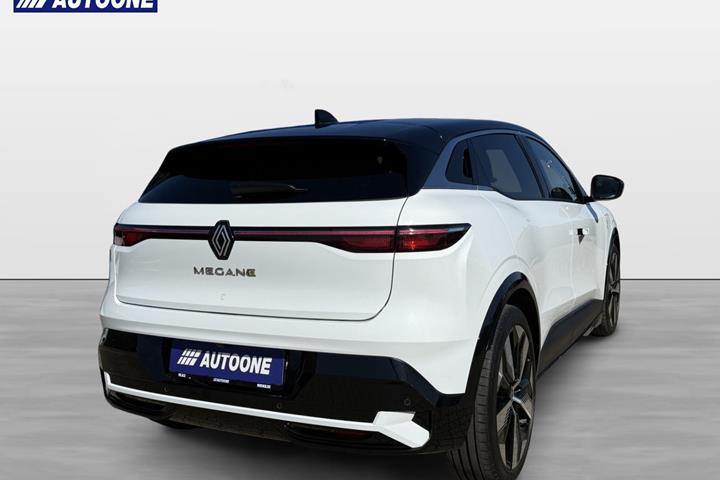 Hvid Renault Megane E-Tech fra 2023