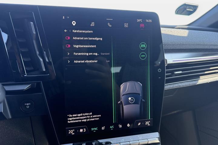 Hvid Renault Megane E-Tech fra 2023