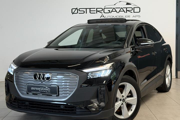 Sort Audi Q4 e-tron fra 2023