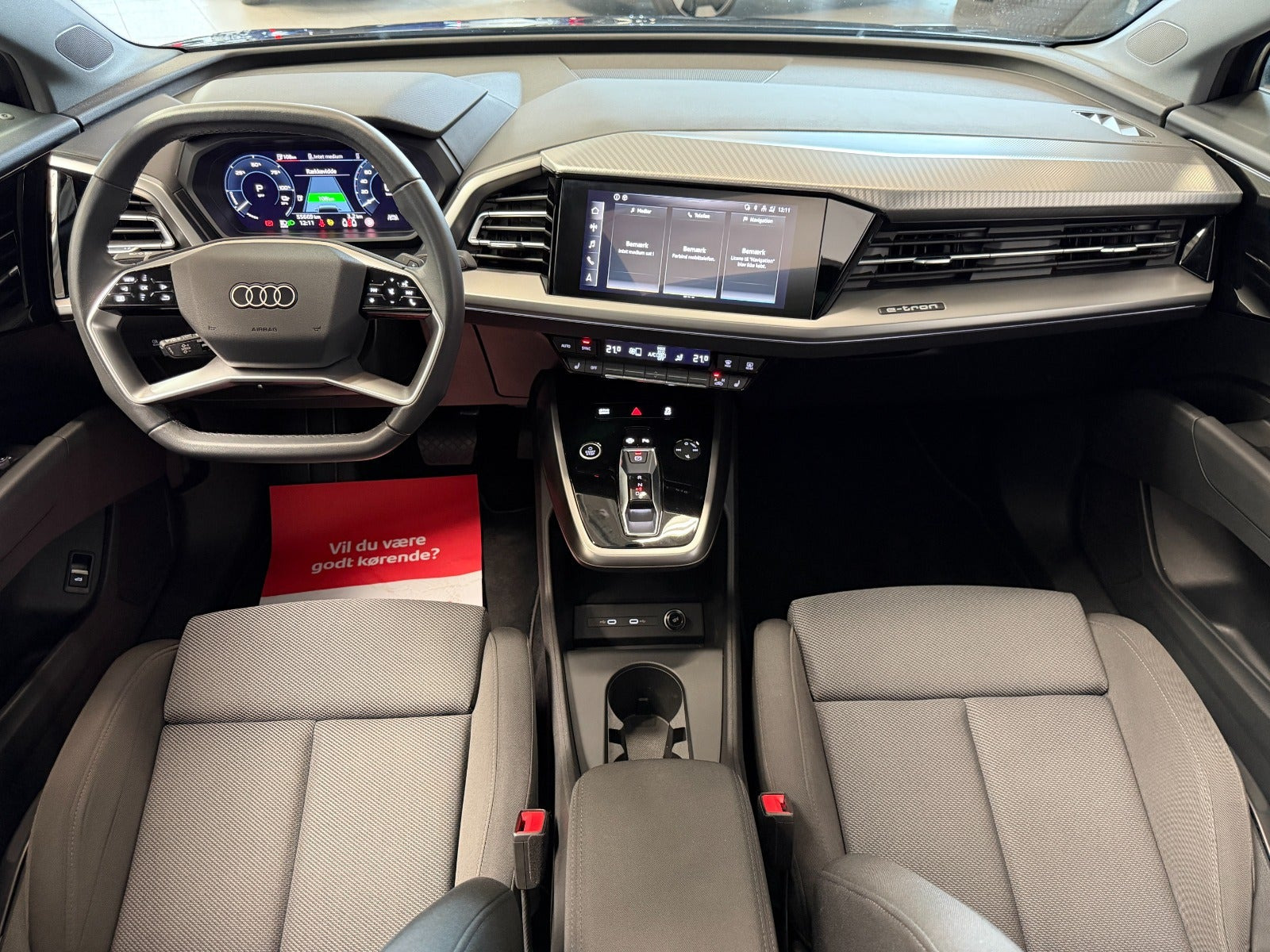 Sort Audi Q4 e-tron fra 2023