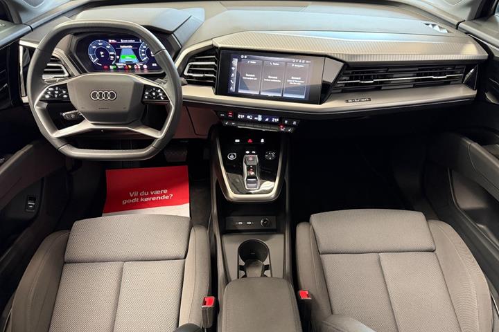 Sort Audi Q4 e-tron fra 2023