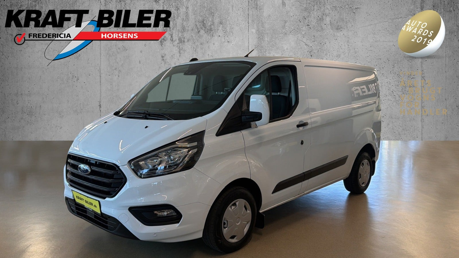 Hvid Ford Transit Custom 300 L1 fra 2023