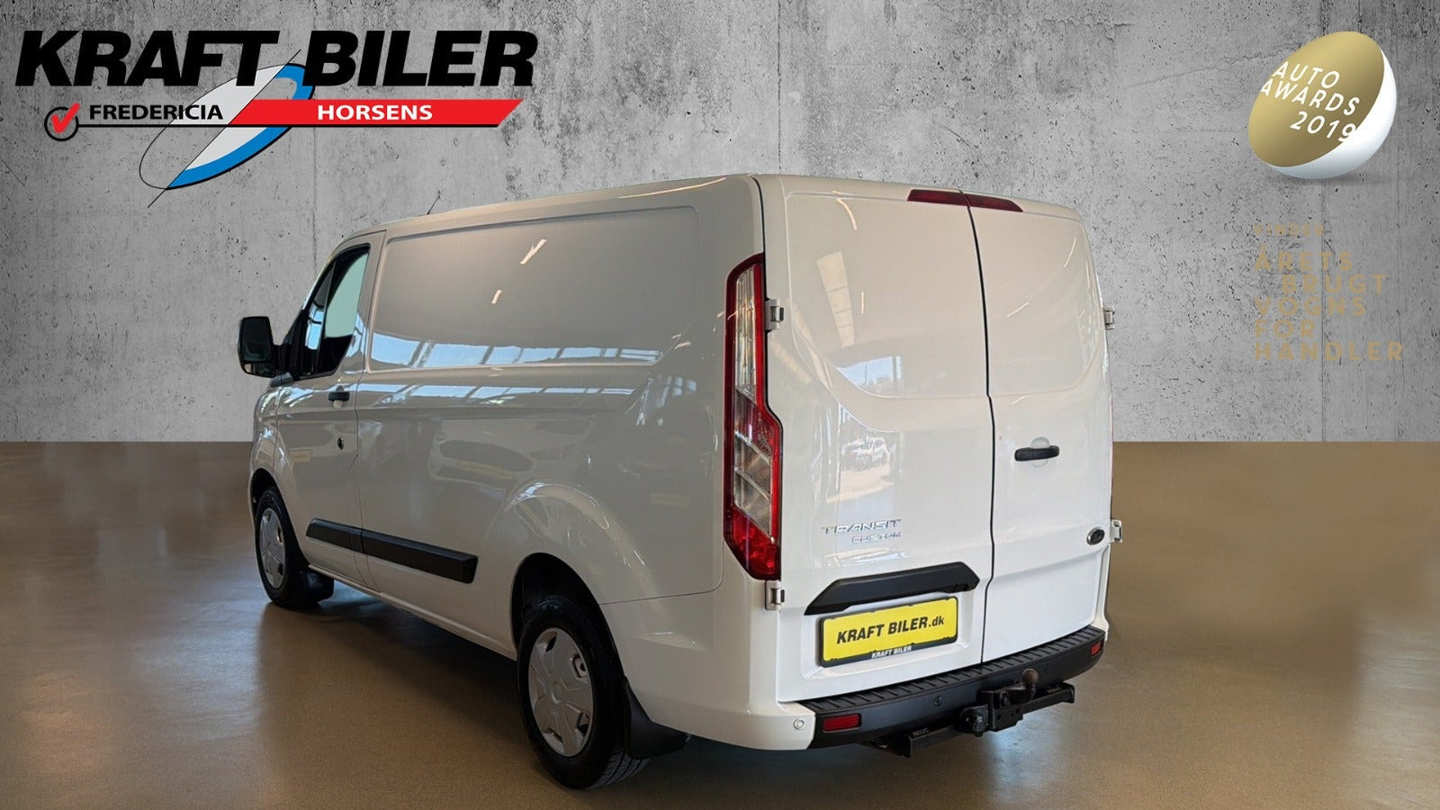 Hvid Ford Transit Custom 300 L1 fra 2023