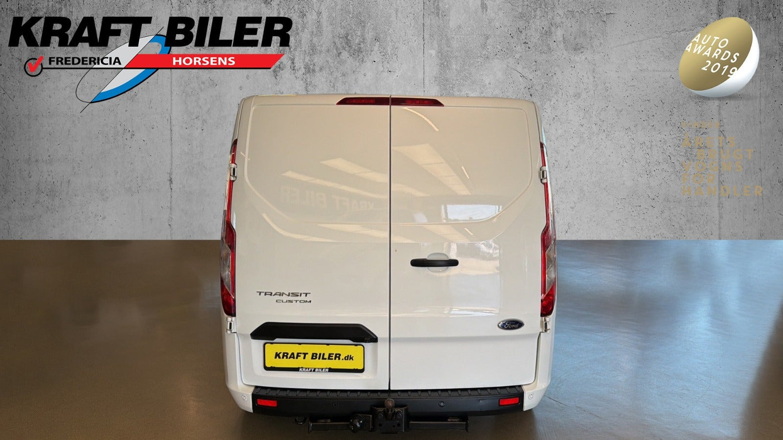 Hvid Ford Transit Custom 300 L1 fra 2023