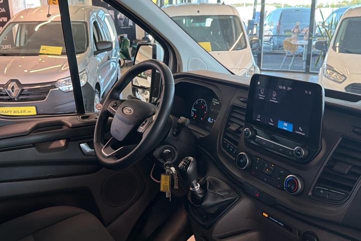 Hvid Ford Transit Custom 300 L1 fra 2023
