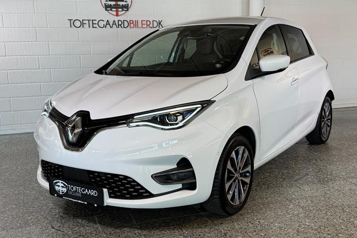 Hvid Renault Zoe fra 2021