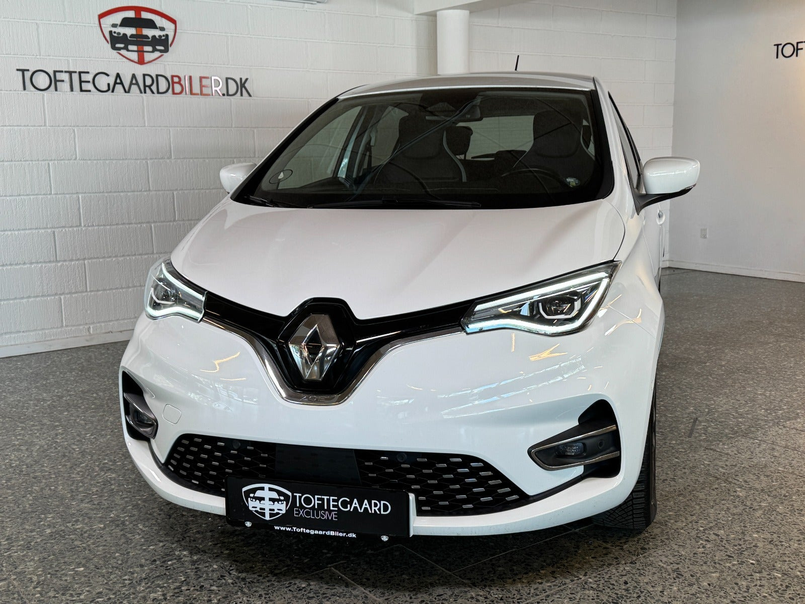 Hvid Renault Zoe fra 2021