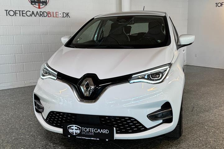 Hvid Renault Zoe fra 2021