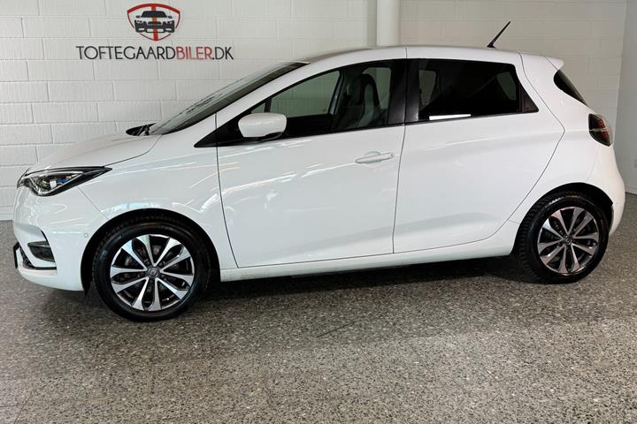 Hvid Renault Zoe fra 2021
