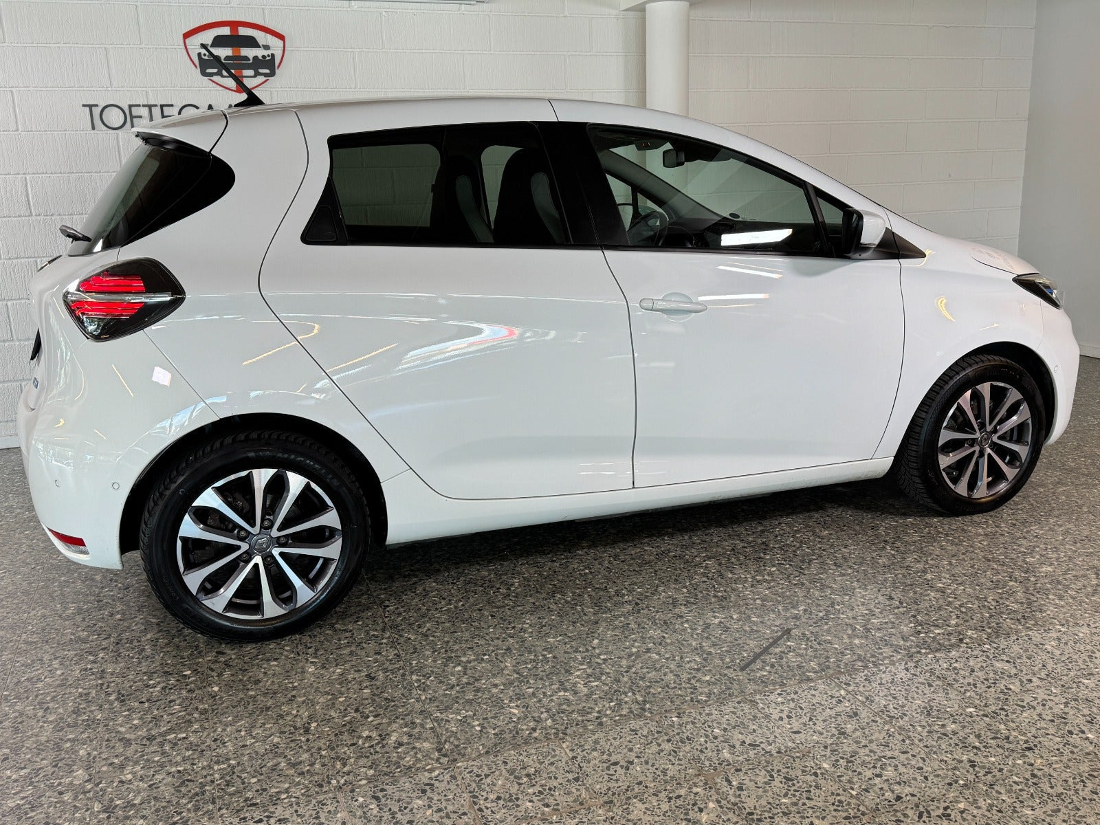 Hvid Renault Zoe fra 2021