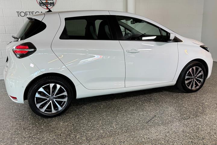 Hvid Renault Zoe fra 2021