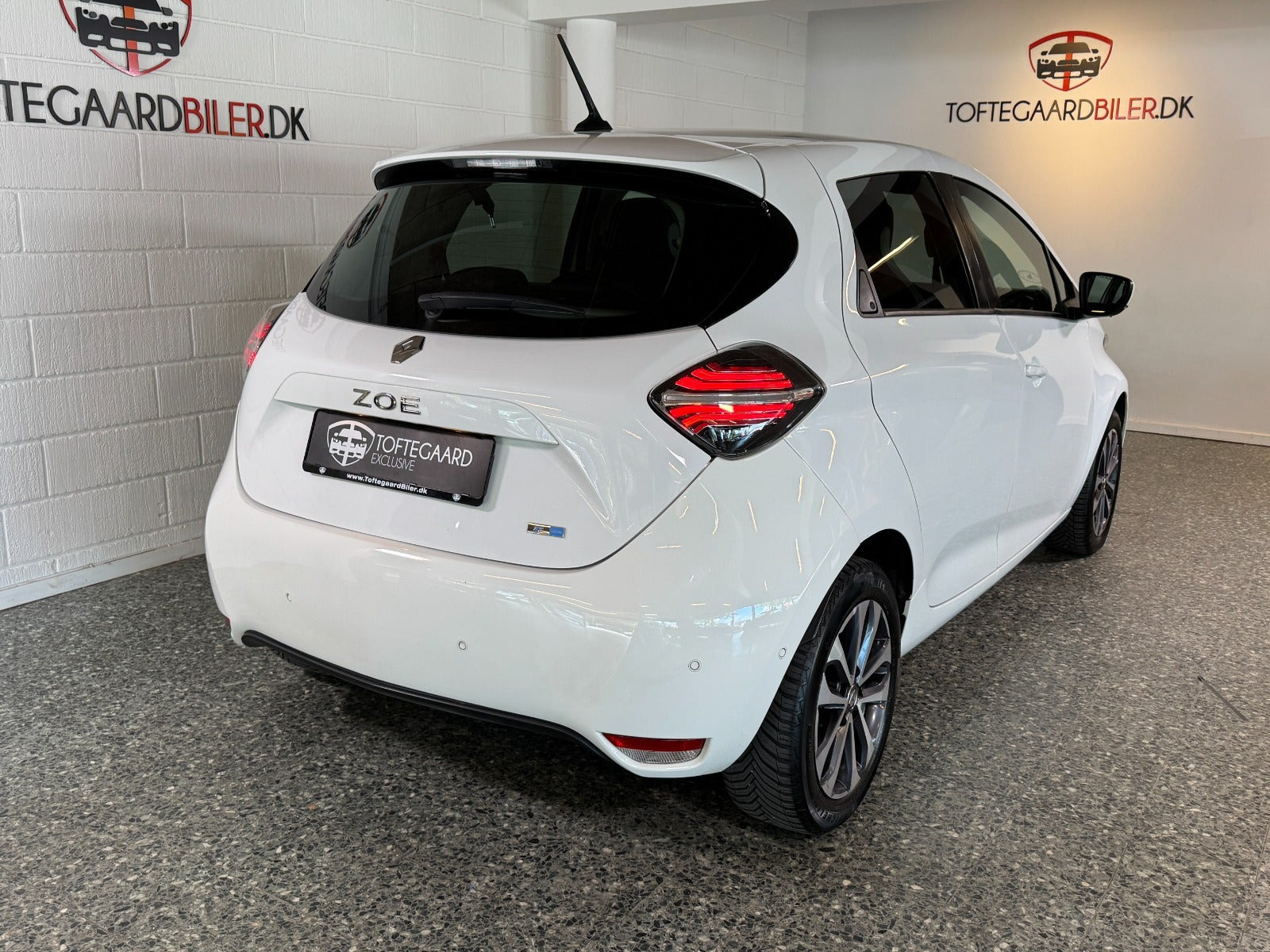 Hvid Renault Zoe fra 2021