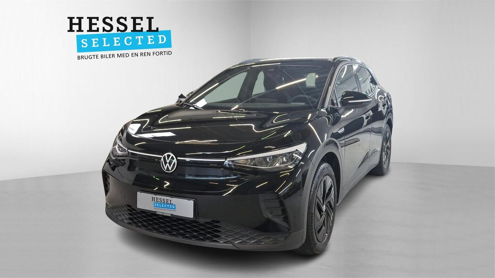Sort VW ID.4 fra 2022 set udefra