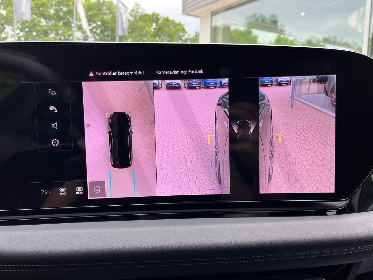 Sort Audi A6 e-tron fra 2025