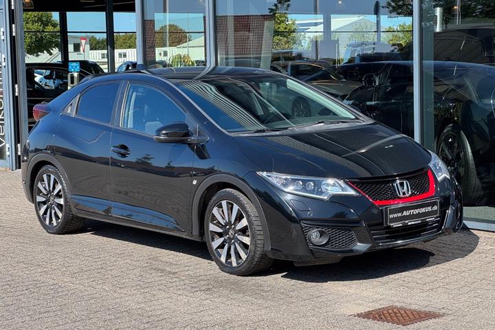 Sort Honda Civic fra 2015