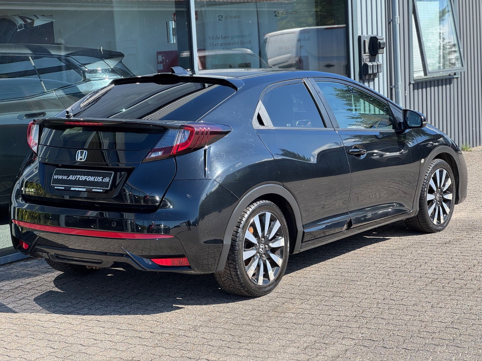 Sort Honda Civic fra 2015
