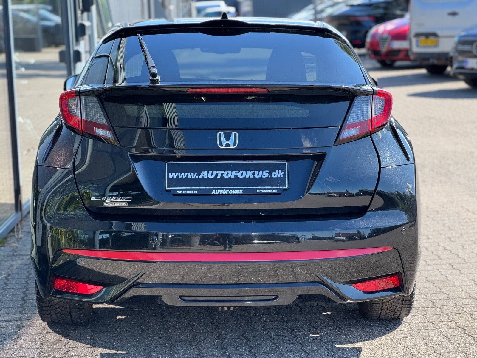 Sort Honda Civic fra 2015