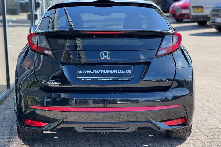 Sort Honda Civic fra 2015