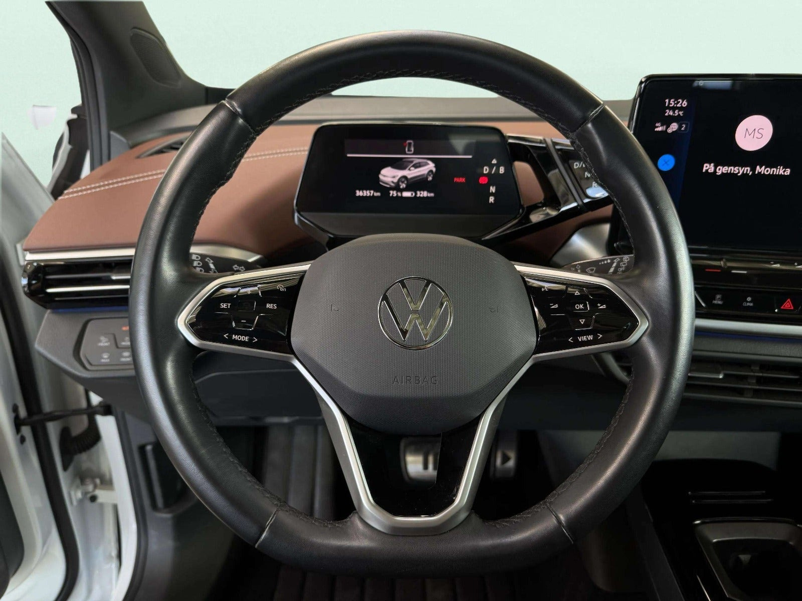 Hvid VW ID.4 fra 2022