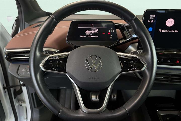 Hvid VW ID.4 fra 2022