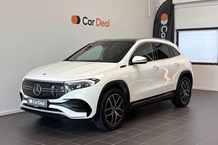Hvid Mercedes EQA250 fra 2021