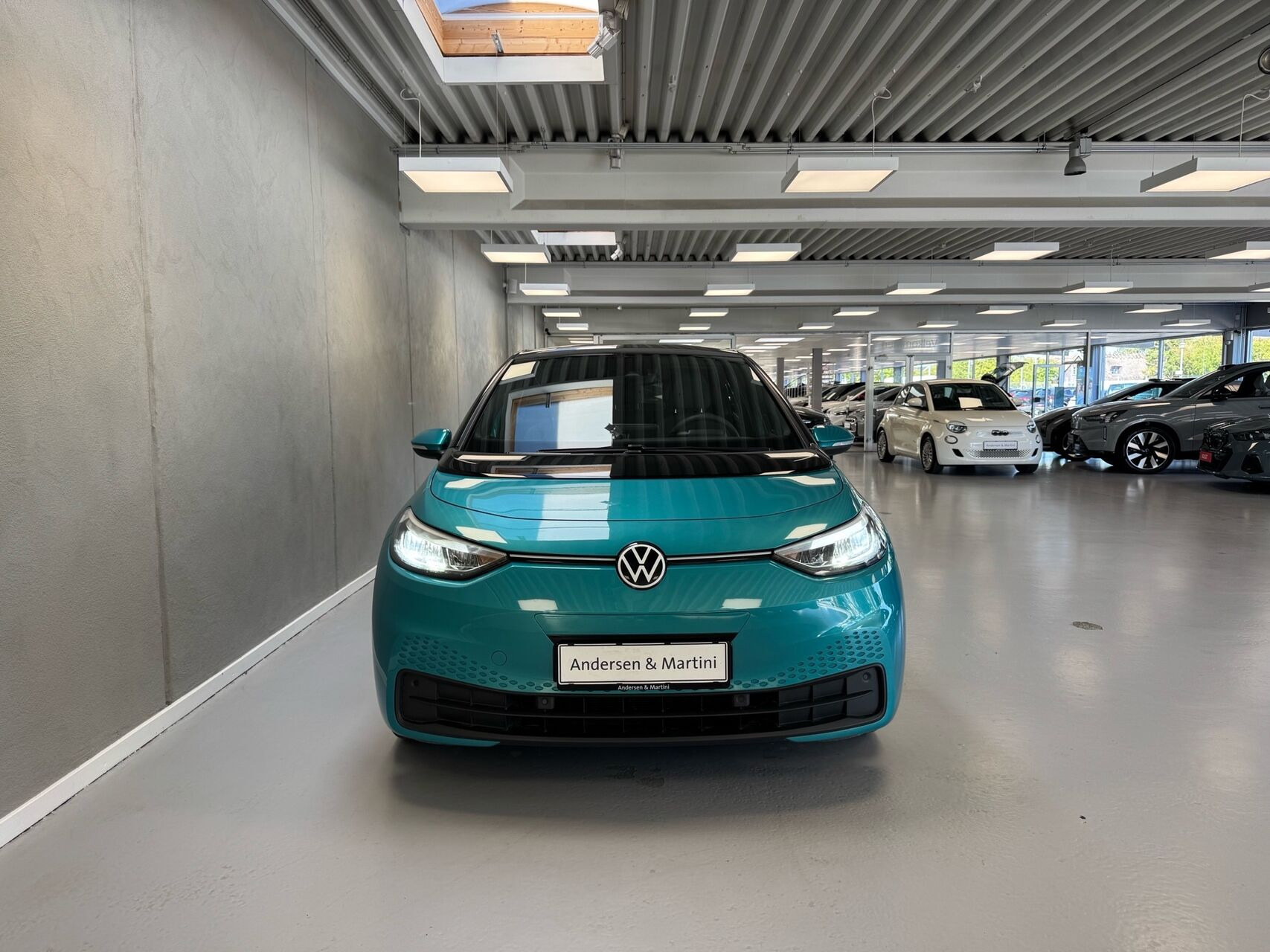 Turquoise VW ID.3 fra 2022