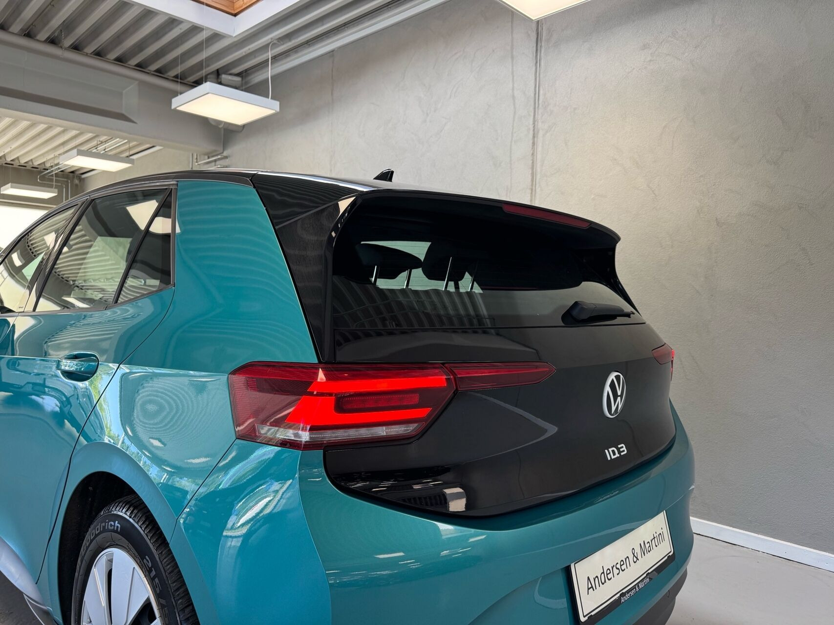 Turquoise VW ID.3 fra 2022