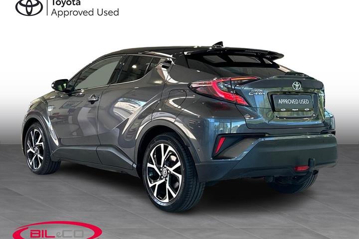 Grå Toyota C-HR fra 2019