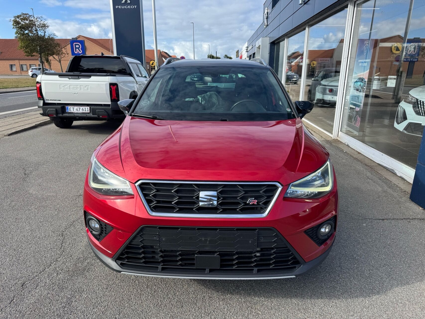 Rød Seat Arona fra 2019