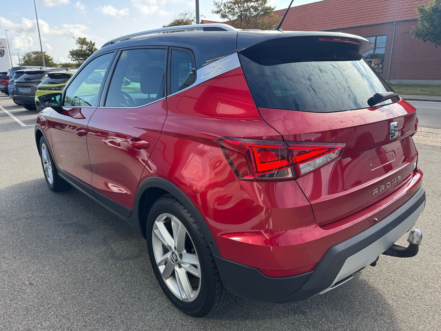 Rød Seat Arona fra 2019