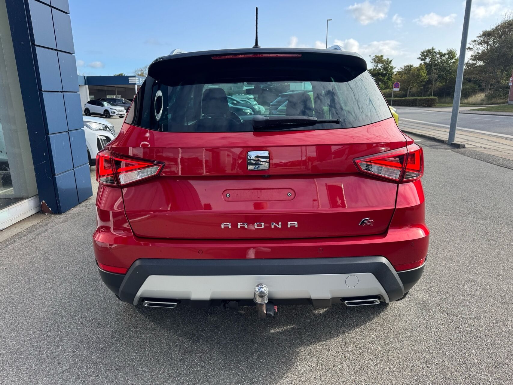Rød Seat Arona fra 2019