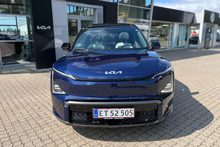Blå Kia EV5 fra 2026