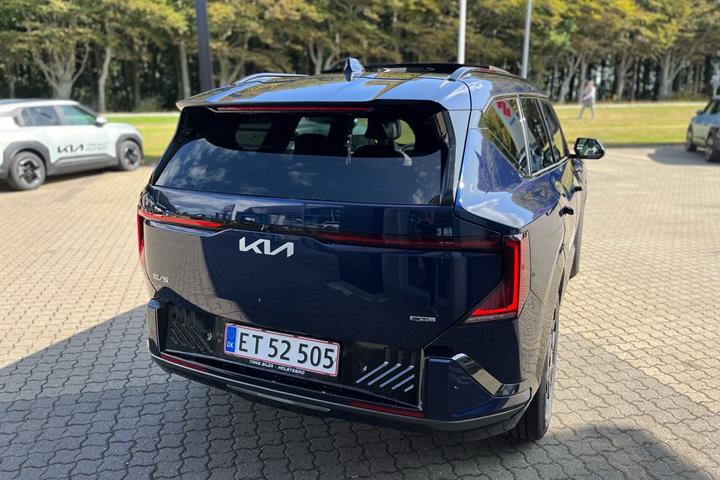 Blå Kia EV5 fra 2026