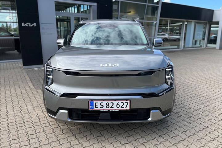 Grå Kia EV9 fra 2026