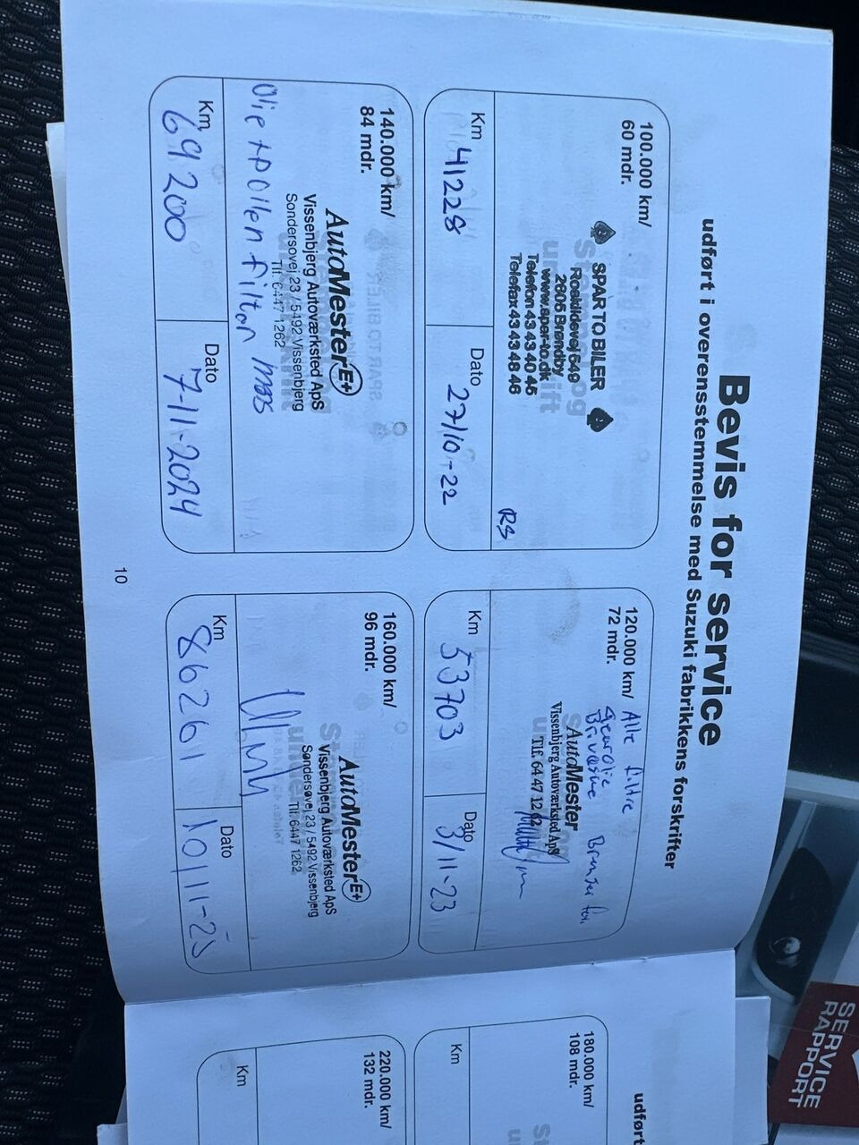 Hvid Suzuki Vitara fra 2017
